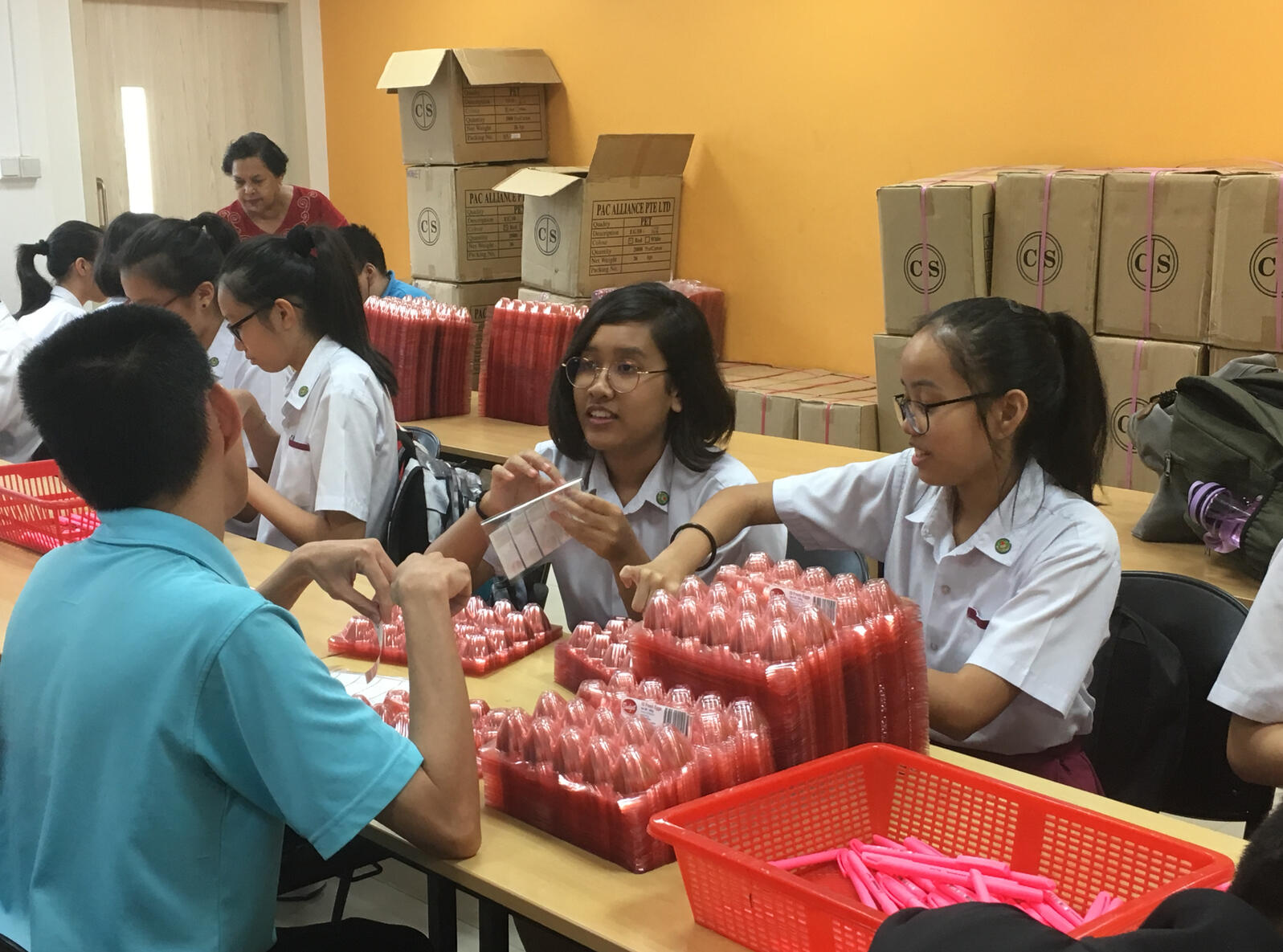 Befriending Session with the beneficiaries of APSN (2018)