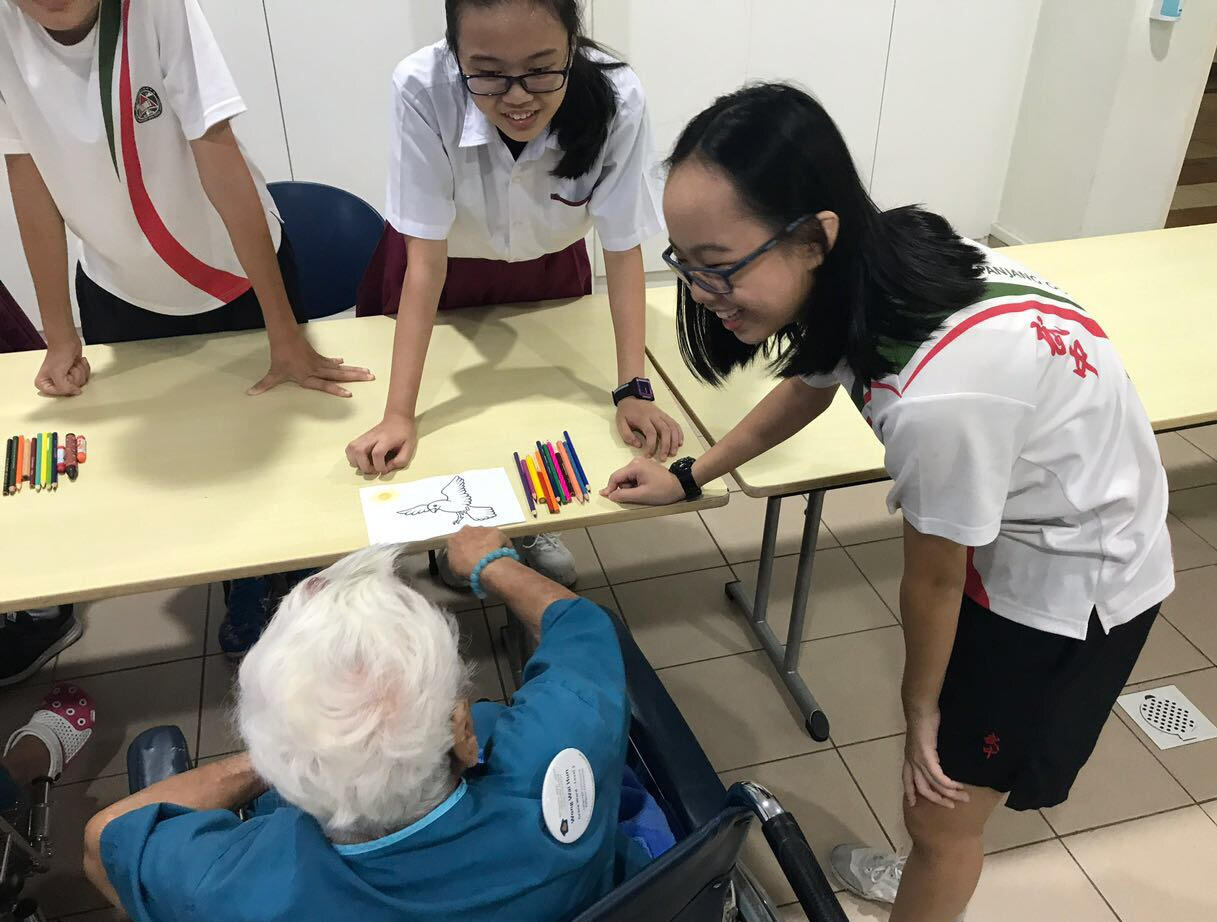 Befriending Session with the beneficiaries of APSN (2018)